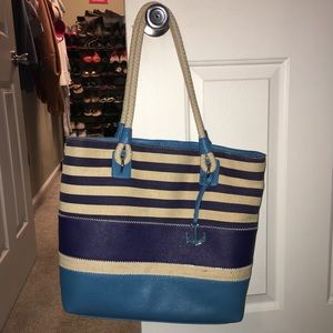 *MAKE AN OFFER*Nine West Nautical Tote