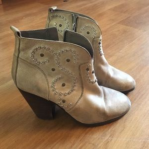 Steve Madden studded ankle booties