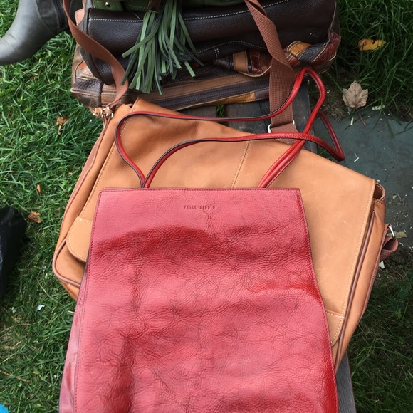 Wilsons Leather Pelle Studio Purse + computer bag