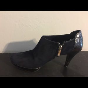 Dark Navy Booties