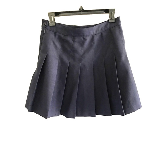 American Apparel Navy Tennis Skirt