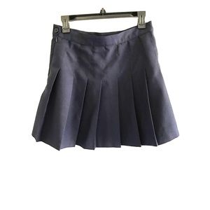 American Apparel Navy Tennis Skirt