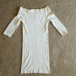 Cream Nikibiki Dress