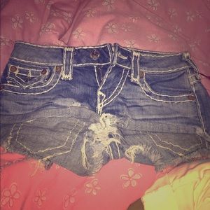 True religion shorts