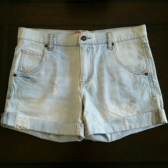 Forever 21 Distressed Denim Shorts