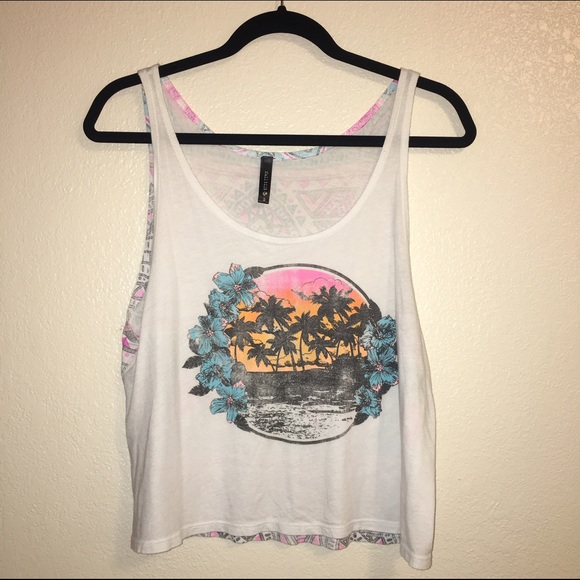 FULL TILT Beach Graphic Tank