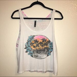 FULL TILT Beach Graphic Tank