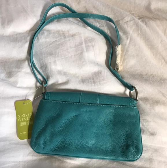 Sigrid Olson small teal shoulder bag - Picture 2 of 3