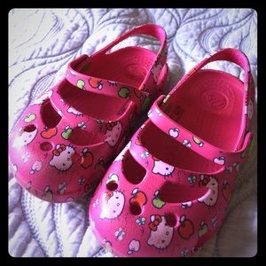 Hello Kitty crocs