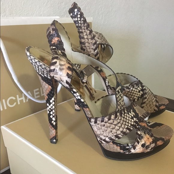 MK Odessa Sandals - worn once - Picture 2 of 4