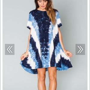 show me your mumu gant tunic shades of blue medium