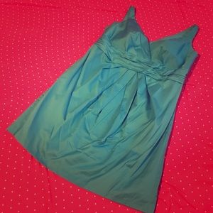 David's Bridal Malibu blue dress with pockets