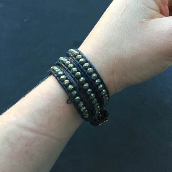 Chan Luu leather wrap bracelet