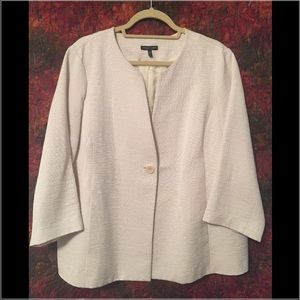 Eileen Fisher Cream Jacket