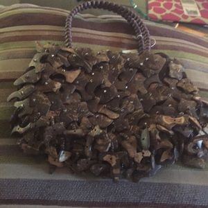 Natural hand made bag