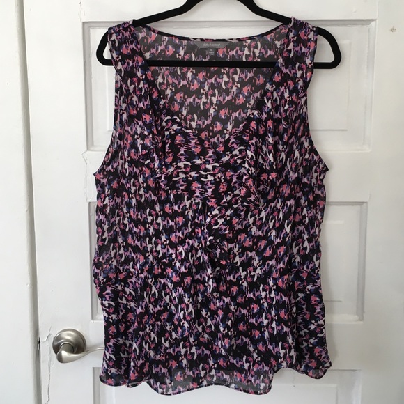 Flirty multicolored blouse