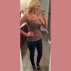 Express shimmer tank//XS//NWOT