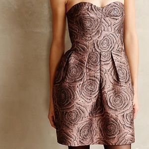 Anthropologie Hutch "Candy Rose" Jacquard dress🌹