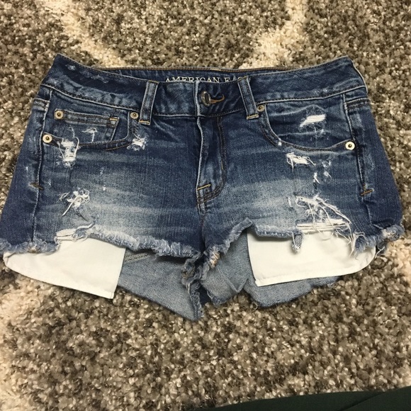 Distressed Jean short