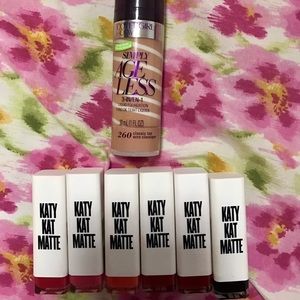 Katy Perry Matte Lipsticks + Foundation