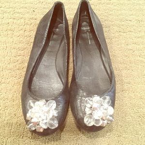 Embellished flats EUC! INC international concepts