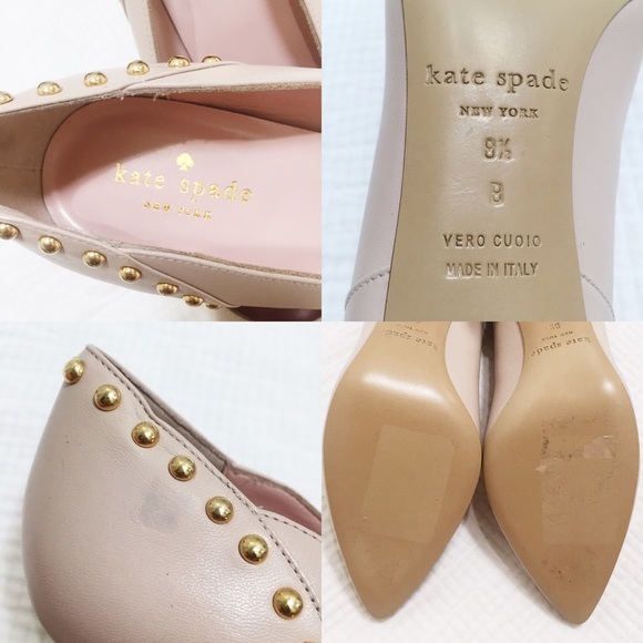 🔴SOLD🔴 Kate Spade Studded Heels - Picture 3 of 4