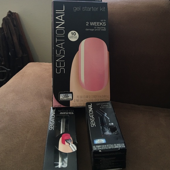Sensational Gel  Kit- (2) light pink & raspberry