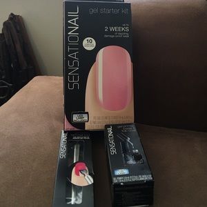 Sensational Gel  Kit- (2) light pink & raspberry