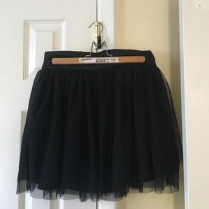 Black skirt