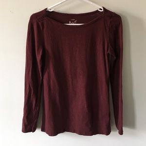 J. Crew boatneck tee