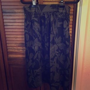 Loft mid length skirt