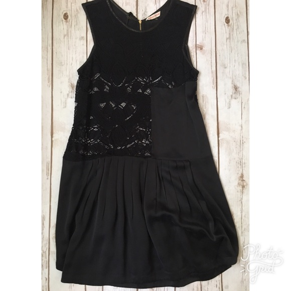 Rebecca Taylor Dresses & Skirts - Nwot black lace  and silk Rebecca Taylor dress 10