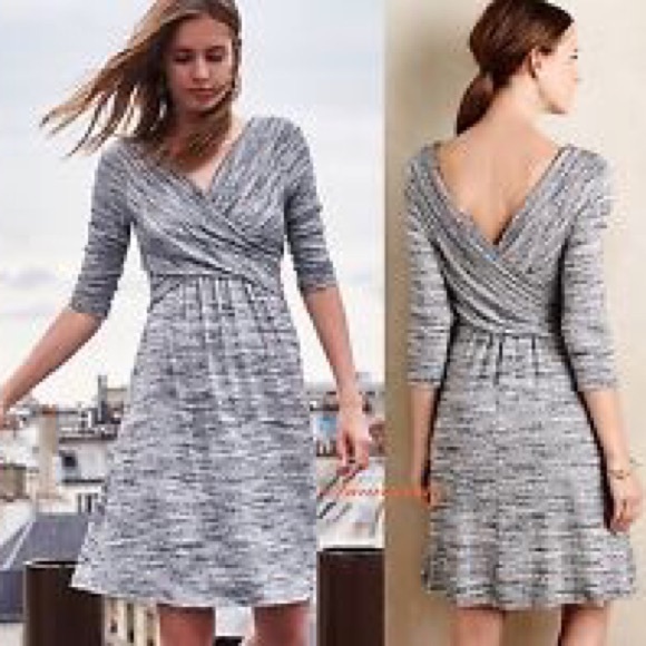 Amadi Fara Surplice dress (Anthropologie)