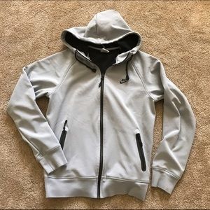 Men's Small Gray Nike Zip up Light Jacket