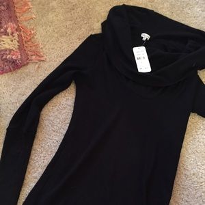 Splendid Cowl Neck Sweater