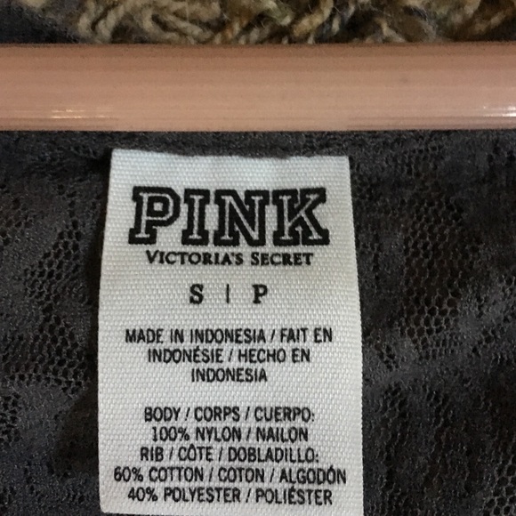 Pink Victoria secret secret lace see thru - Picture 2 of 2