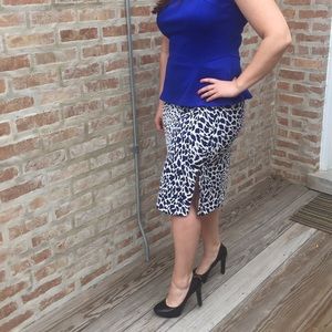 Very unique Animal print skirt