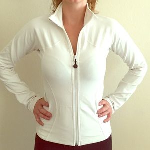 Lululemon white size 4 jacket
