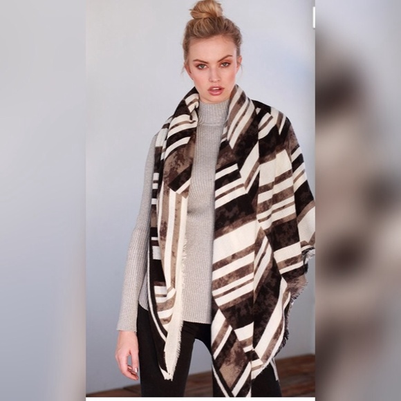 Holiday Sale 🆕Pattern Thick & Soft Blanket Scarf - Picture 2 of 4