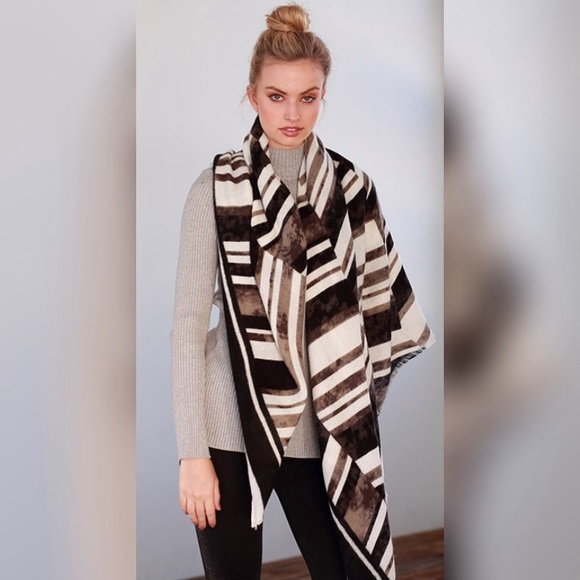 Holiday Sale 🆕Pattern Thick & Soft Blanket Scarf - Picture 4 of 4