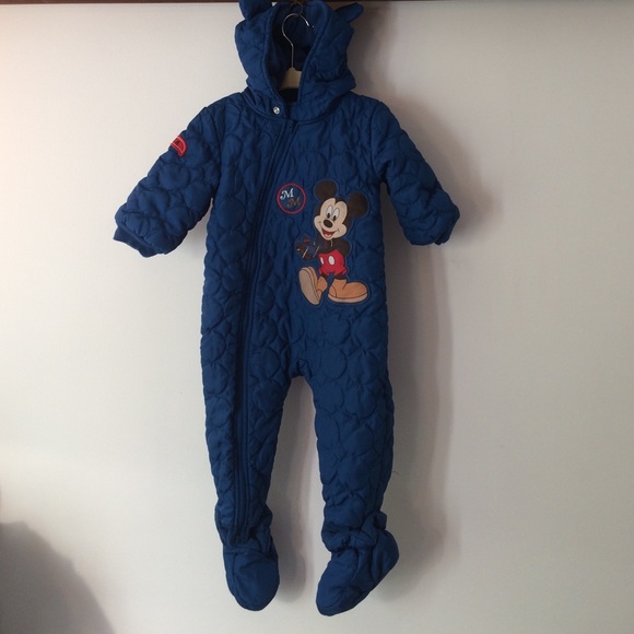 mickey mouse snow suit