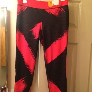 Champion workout pink & black pants