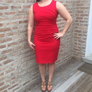 Stunning red sleeveless dress