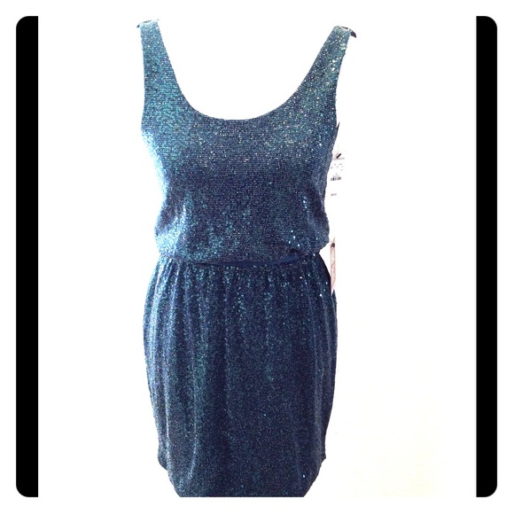 Express sequined dress - Picture 1 of 3