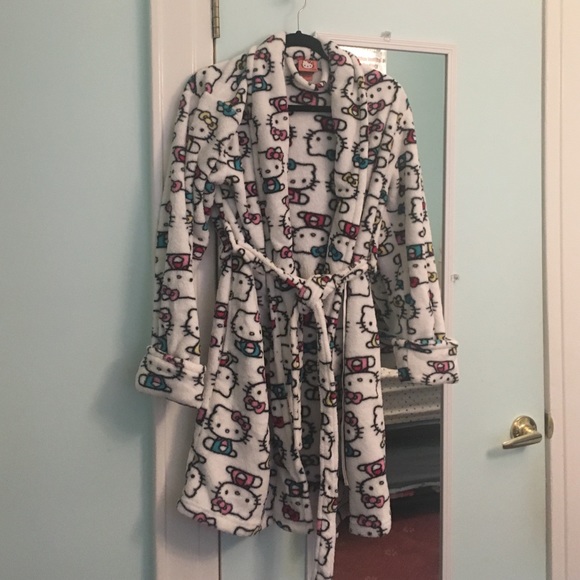 Hello kitty soft robe