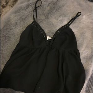 LF black tank