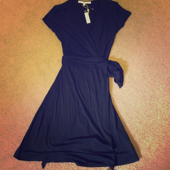 Brand new black wrap dress