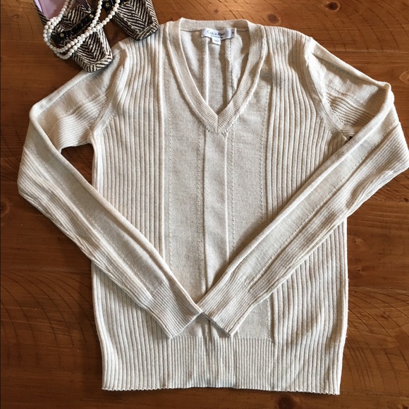 Calvin Klein Fine Italian Merino Wool Sweater
