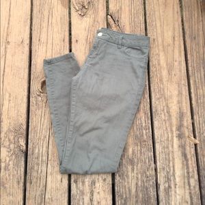 Olive green jeggings
