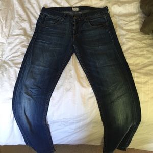 Hudson Size 30 Slim Straight Jeans.